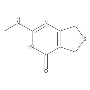 2-(methylamino)-3H,4H,5H,7H-thieno[3,4-d]pyrimidin-4-one Structure
