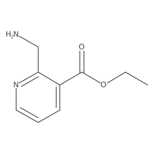 Ethyl 2-(aminomethyl)pyridine-3-carboxylate Structure