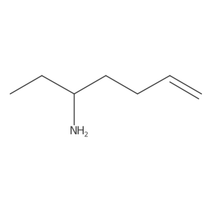 Hept-6-en-3-amine Structure