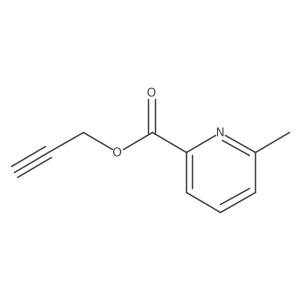 2-Propyn-1-yl 6-methyl-2-pyridinecarboxylate Structure
