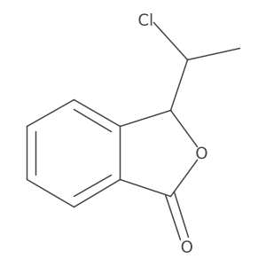 3-(1-Chloroethyl)-1(3H)-isobenzofuranone结构式