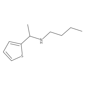 Butyl[1-(thiophen-2-YL)ethyl]amine Structure