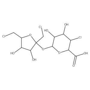 Sucralose-6-uronic acid结构式
