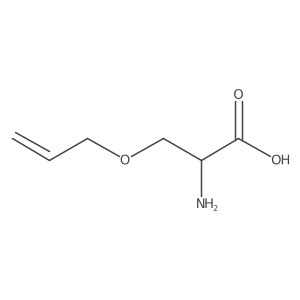 (2S)-2-Amino-3-(prop-2-en-1-yloxy)propanoic acid Structure