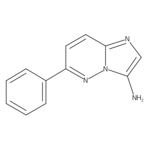 6-Phenylimidazo[1,2-b]pyridazin-3-amine Structure
