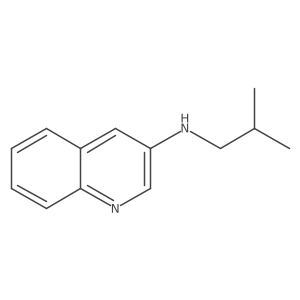N-(2-methylpropyl)quinolin-3-amine Structure