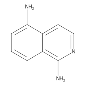Isoquinoline-1,5-diamine结构式