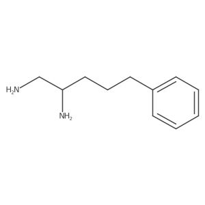 5-Phenyl-1,2-pentanediamine结构式