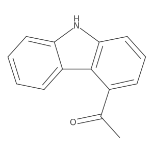 1-(9H-carbazol-4-yl)ethanone Structure