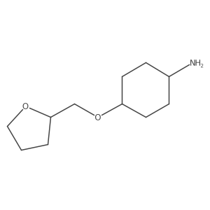 4-[(Oxolan-2-yl)methoxy]cyclohexan-1-amine结构式