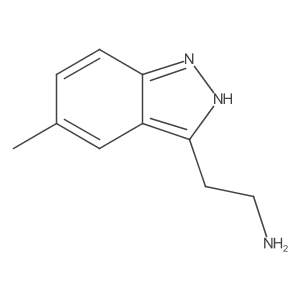 2-(5-Methyl-1H-indazol-3-yl)ethanamine Structure
