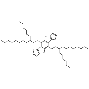Dithieno[2,3-d:2',3'-d']benzo[1,2-b:4,5-b']dithiophene, 5,10-bis[(2-hexyldecyl)oxy]-结构式