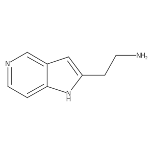 2-(5-Azaindole-2-yl)ethanamine结构式