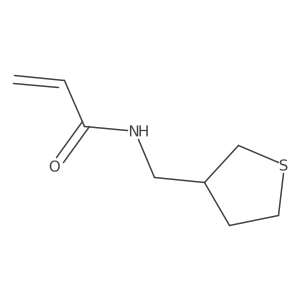 N-(Thiolan-3-ylmethyl)prop-2-enamide Structure