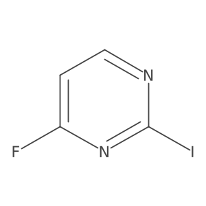 4-Fluoro-2-iodopyrimidine结构式