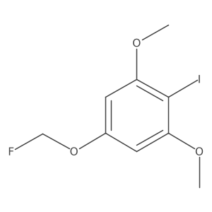 1,3-Dimethoxy-2-iodo-5-(fluoromethoxy)benzene结构式