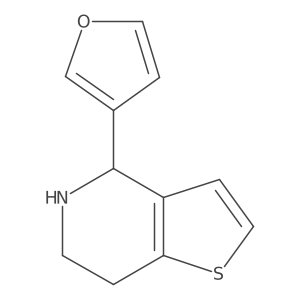 4-(furan-3-yl)-4H,5H,6H,7H-thieno[3,2-c]pyridine Structure