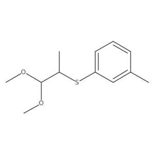 1-[(1,1-Dimethoxypropan-2-yl)sulfanyl]-3-methylbenzene Structure