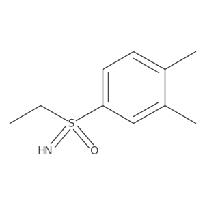(3,4-Dimethylphenyl)(ethyl)imino-lambda6-sulfanone Structure