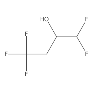 1,1,4,4,4-Pentafluorobutan-2-ol结构式