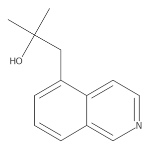 1-(Isoquinolin-5-yl)-2-methylpropan-2-ol结构式