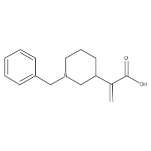 2-(1-Benzylpiperidin-3-yl)prop-2-enoic acid结构式