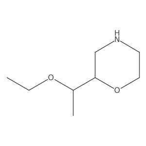 2-(1-Ethoxyethyl)morpholine Structure