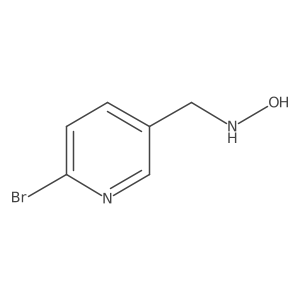 N-[(6-bromopyridin-3-yl)methyl]hydroxylamine结构式