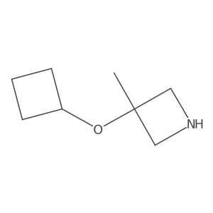 3-Cyclobutoxy-3-methylazetidine Structure