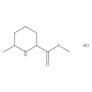 Methyl (2S,6S)-6-methylpiperidine-2-carboxylate;hydrochloride结构式