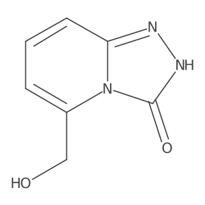 5-(Hydroxymethyl)-2H-[1,2,4]triazolo[4,3-a]pyridin-3-one结构式