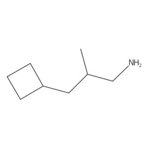 (2R)-3-cyclobutyl-2-methylpropan-1-amine Structure