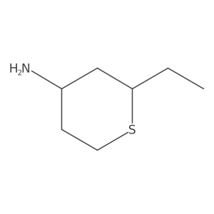 2-Ethylthian-4-amine Structure