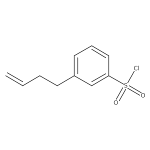 3-But-3-enylbenzenesulfonyl chloride结构式