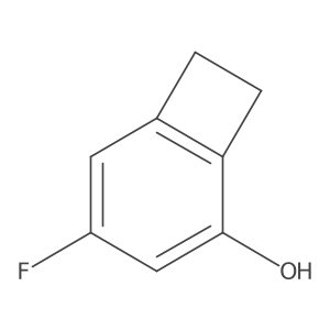 4-Fluorobicyclo[4.2.0]octa-1(6),2,4-trien-2-ol Structure