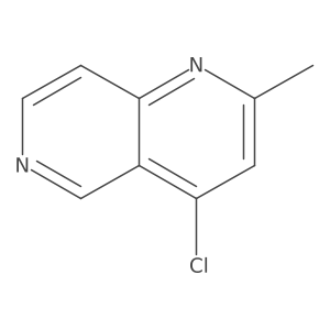 4-Chloro-2-methyl-1,6-naphthyridine Structure