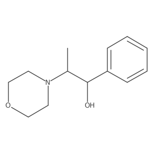 (1R,2S)-2-Morpholino-1-phenylpropan-1-ol结构式