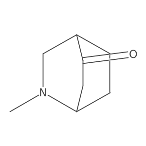 2-Methyl-2-azabicyclo[2.2.2]octan-5-one Structure