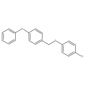 1-[(4-Chlorophenoxy)methyl]-4-phenoxybenzene结构式
