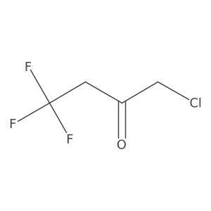1-Chloro-4,4,4-trifluorobutan-2-one结构式