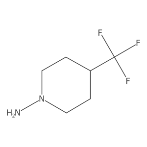 4-(Trifluoromethyl)piperidin-1-amine结构式
