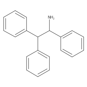 (R)-(+)-1,2,2-Triphenylethylamine结构式