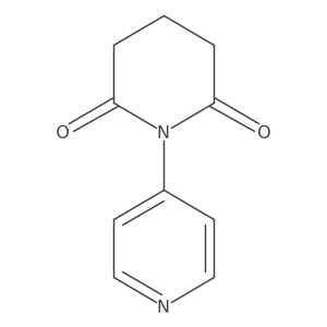 1-(4-Pyridyl)-piperidine-2,6-dione结构式