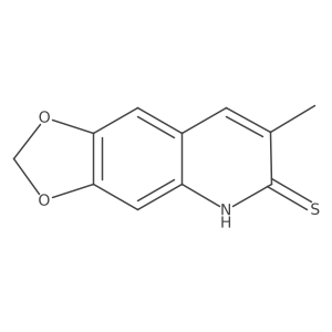 7-Methyl-[1,3]dioxolo[4,5-g]quinoline-6-thiol Structure