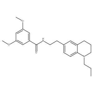 3,5-dimethoxy-N-(2-(1-propyl-1,2,3,4-tetrahydroquinolin-6-yl)ethyl)benzamide结构式