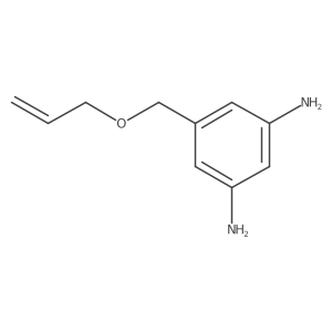 5-(Prop-2-enoxymethyl)benzene-1,3-diamine Structure