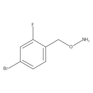 O-(4-Bromo-2-fluorobenzyl)hydroxylamine Structure