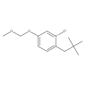 5-(methoxymethoxy)-2-neopentylpyridine-N-oxide Structure