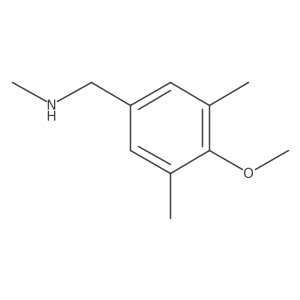 [(4-Methoxy-3,5-dimethylphenyl)methyl](methyl)amine结构式