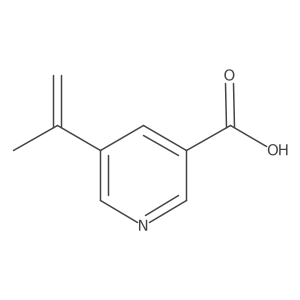 5-(Prop-1-en-2-yl)nicotinic acid Structure